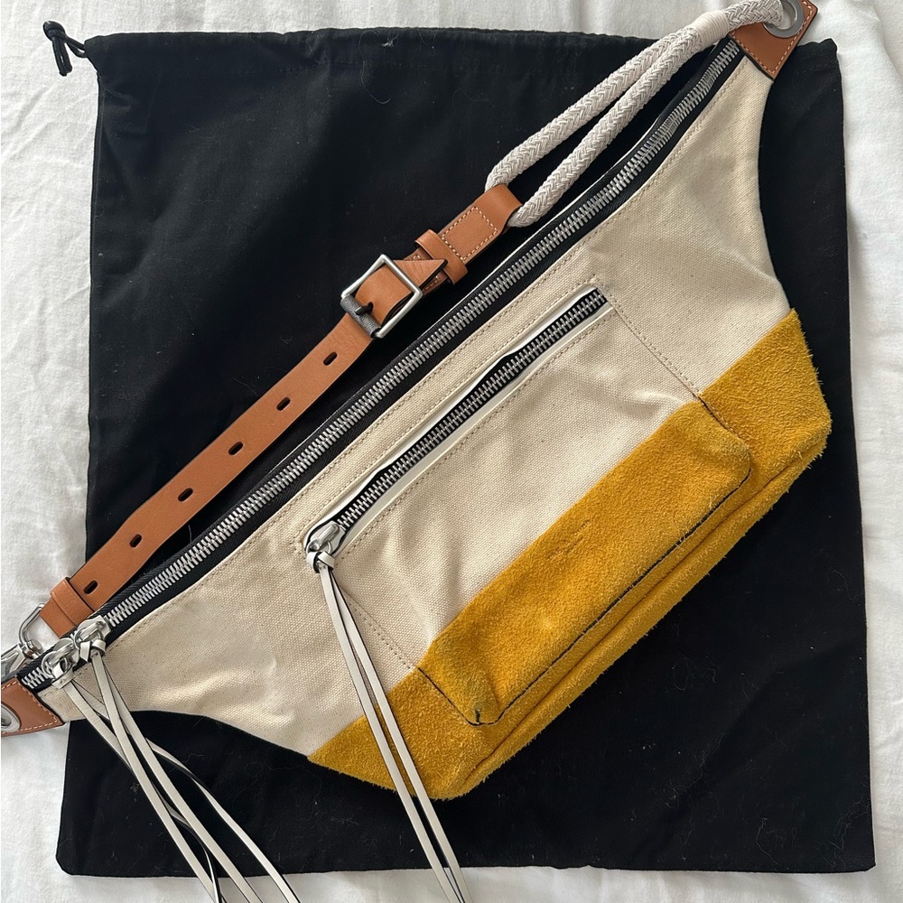 rag & bone Tan and Yellow Shoulder Bag